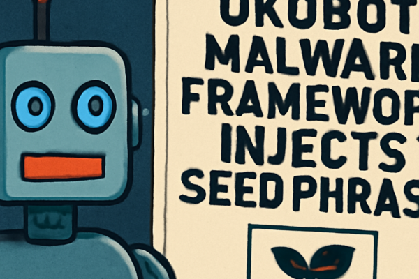 OkoBot Malware Framework Injects Seed Phrase Phishing Into Ledger and Trezor Apps