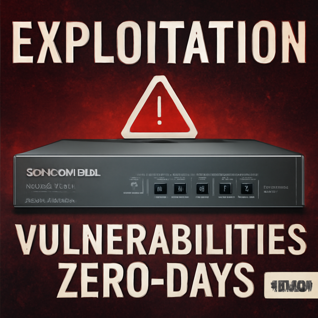 Exploitation of SonicWall SMA1000 Vulnerabilities as Zero-Days to Deploy Custom Malware