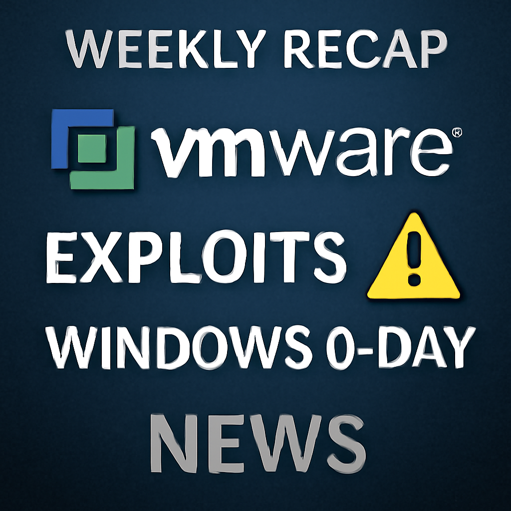 ⚡ Weekly Recap: VMware Exploits, Windows 0-Day, MCP Attacks, Browser Hijacks and More