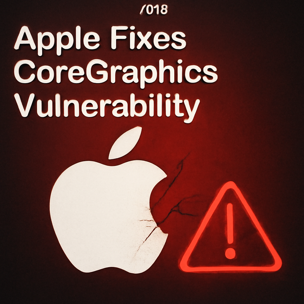 Apple Fixes CoreGraphics Vulnerability Potentially Used in Targeted Attacks